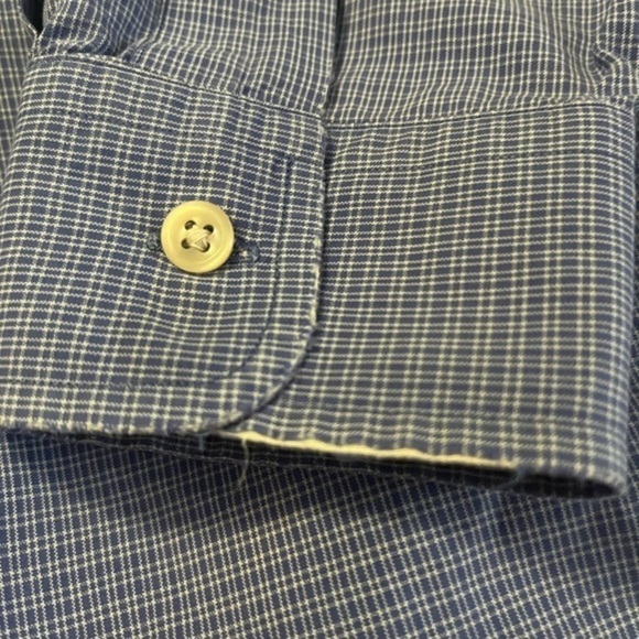 Ralph Laure Blake Blue Button Down size Medium - Picture 4 of 5
